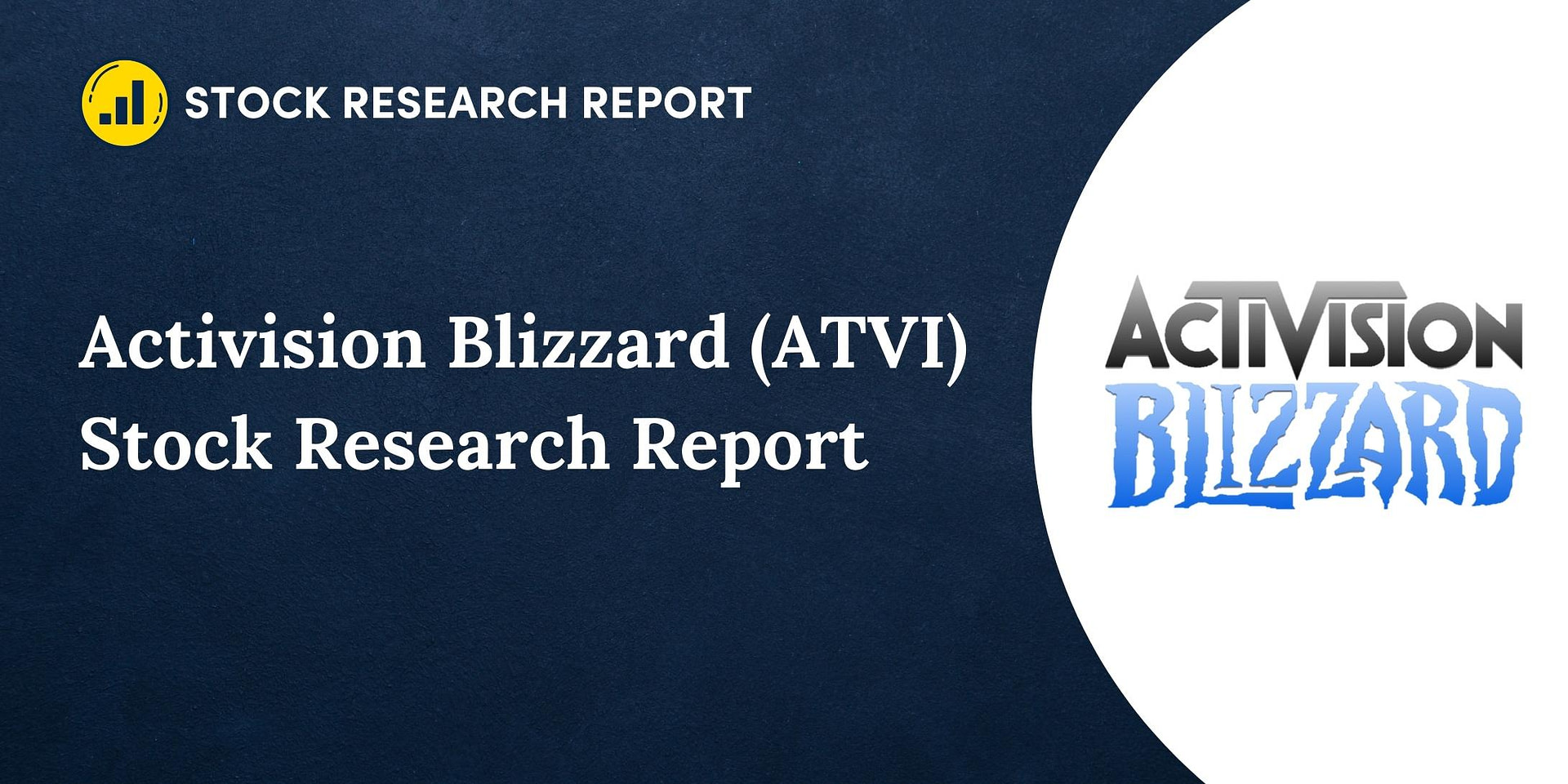 Activision Blizzard Atvi Stock Research Report