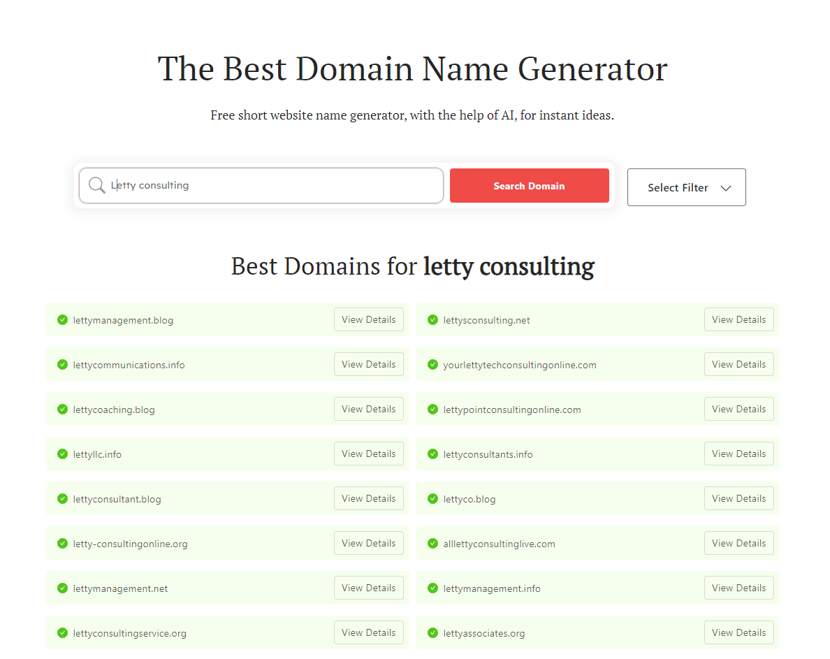 Can you run a business from home? Domain generators can help you name your business