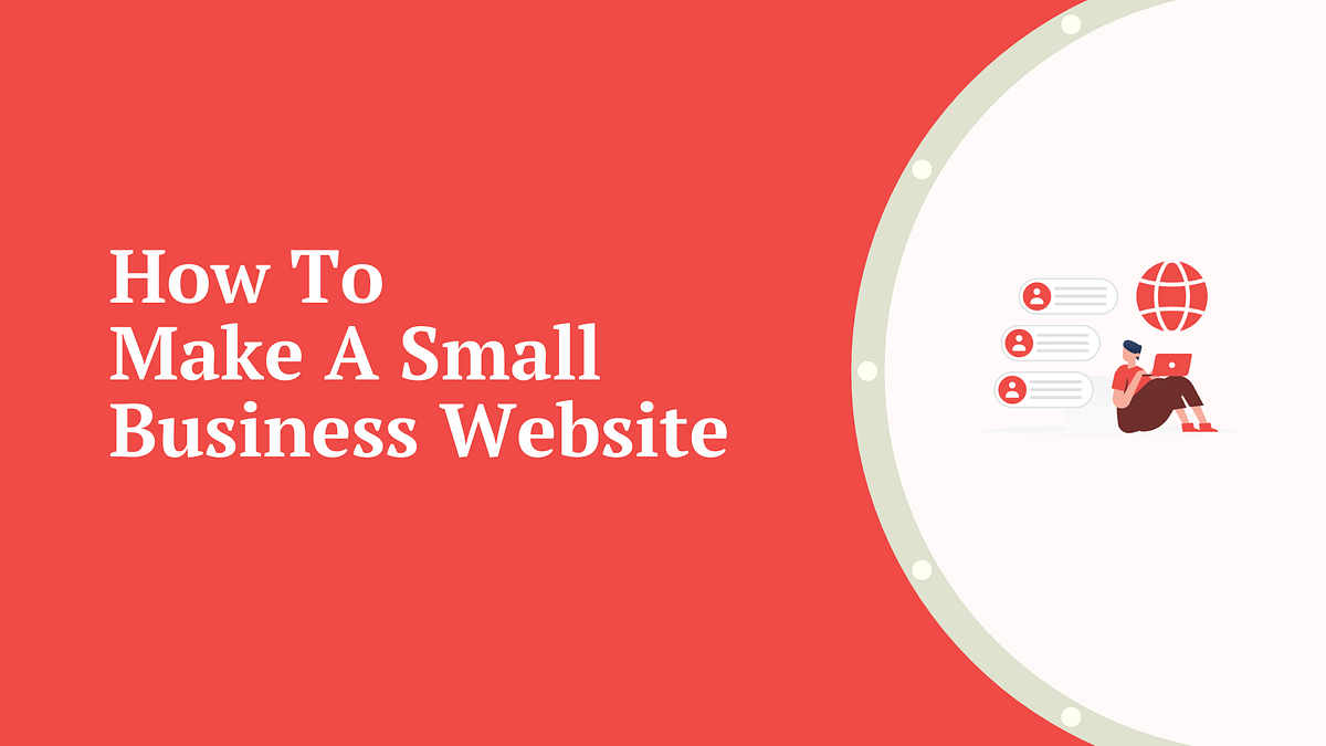 how to make a small business website