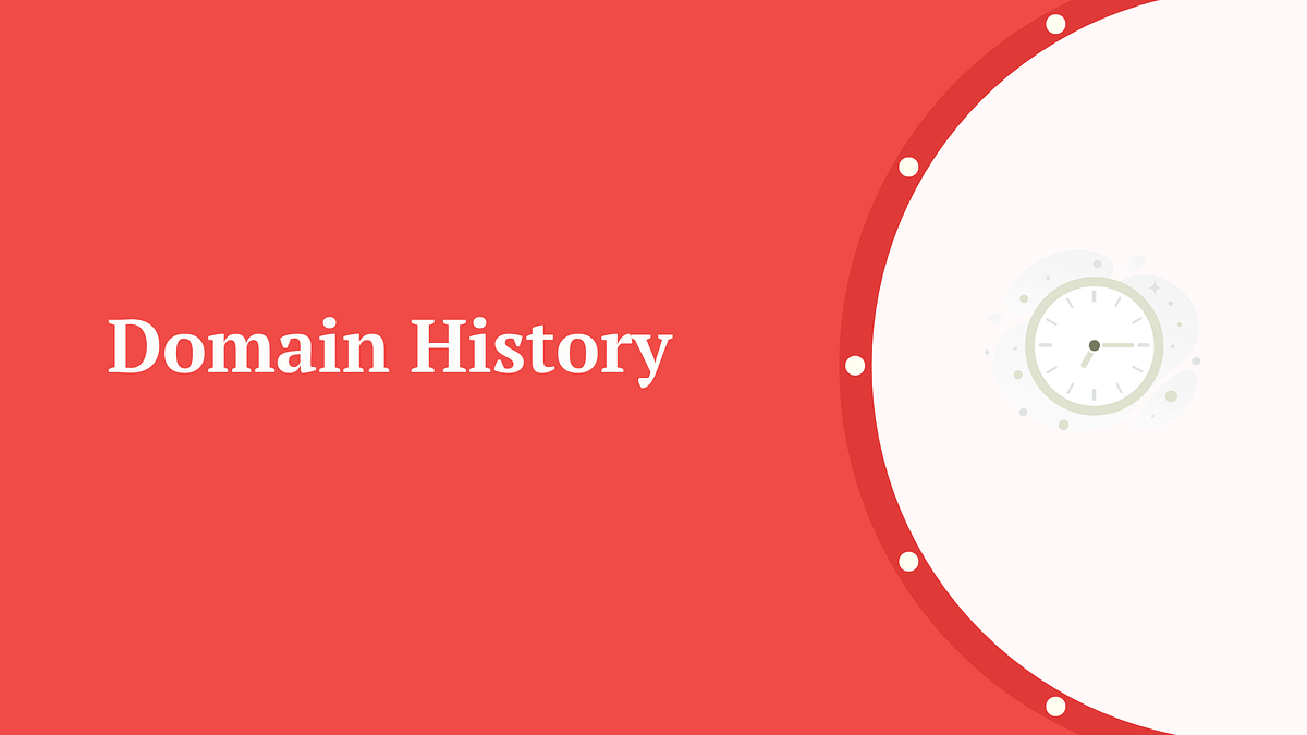 domain history