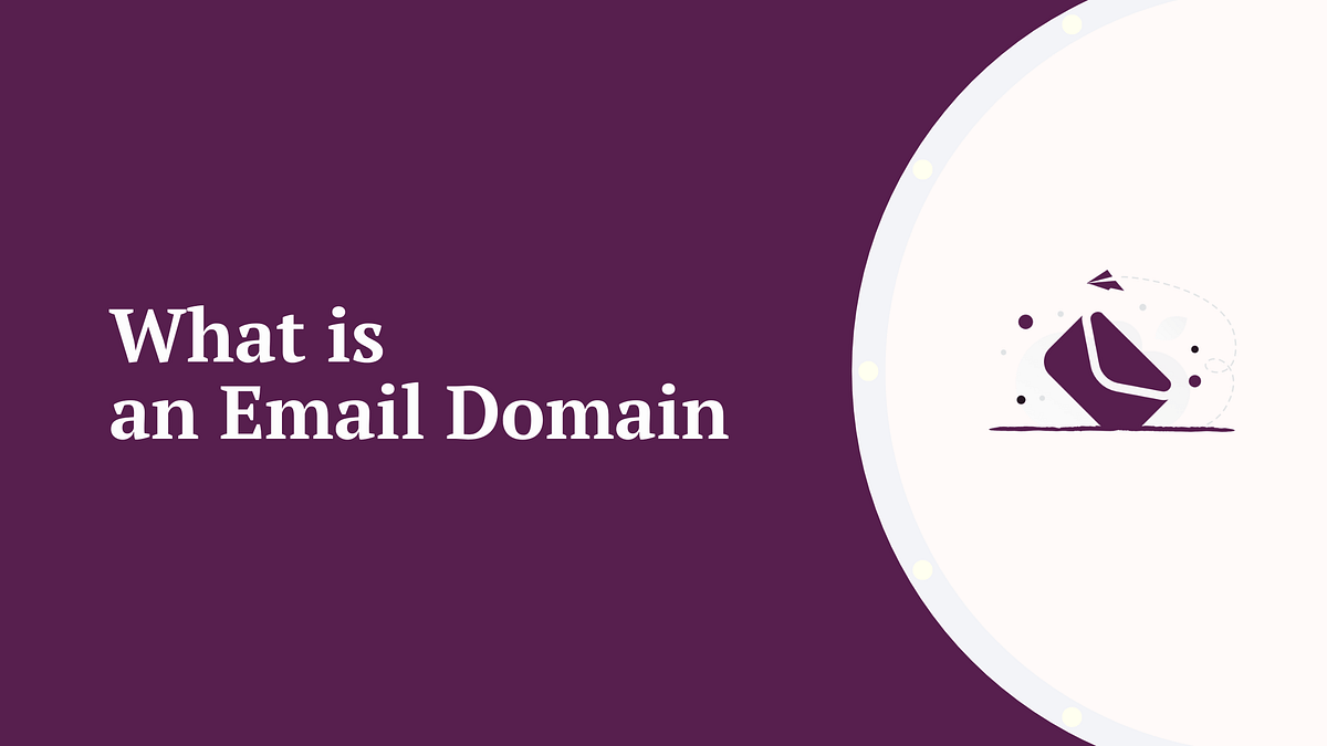 What is an email domain
