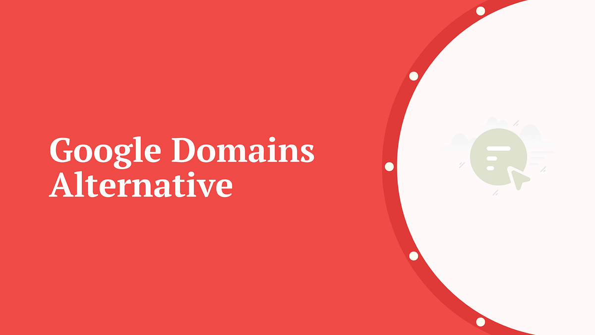 Google domains alternative.
