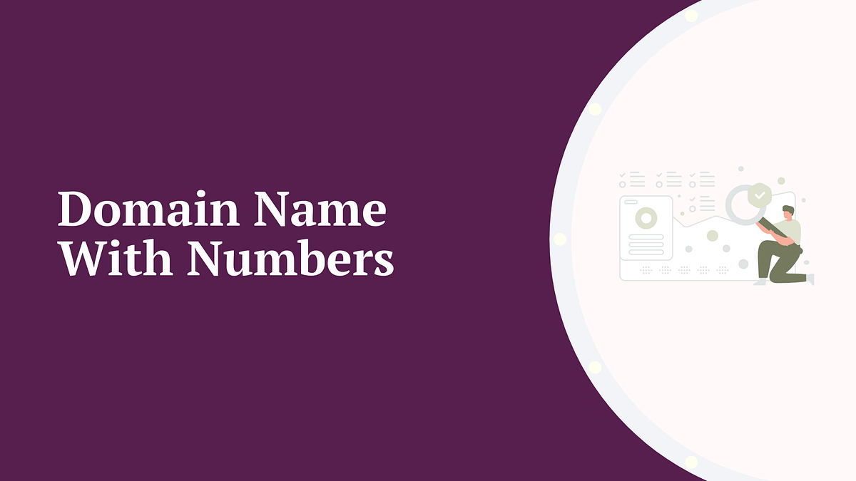 Domain name with numbers.