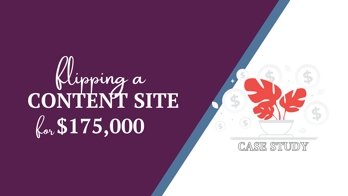 flipping a content site