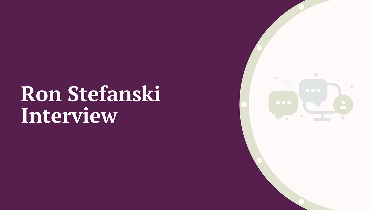 Ron Stefanski interview