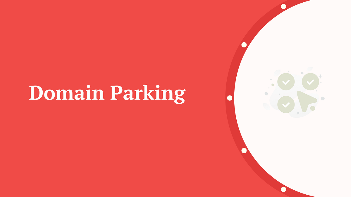 domain parking.