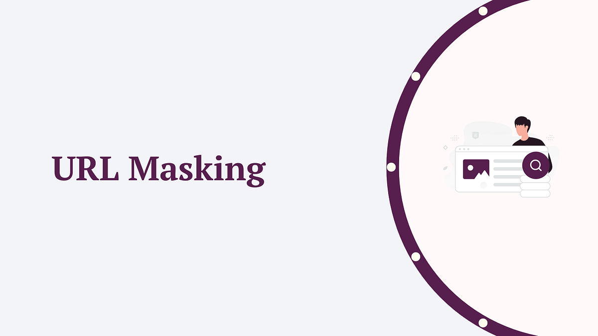 URL masking.
