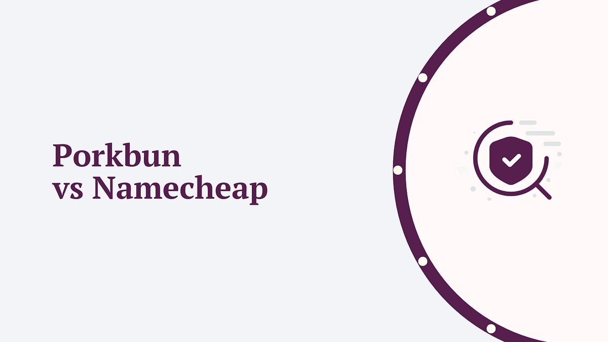 Porkbun vs Namecheap.
