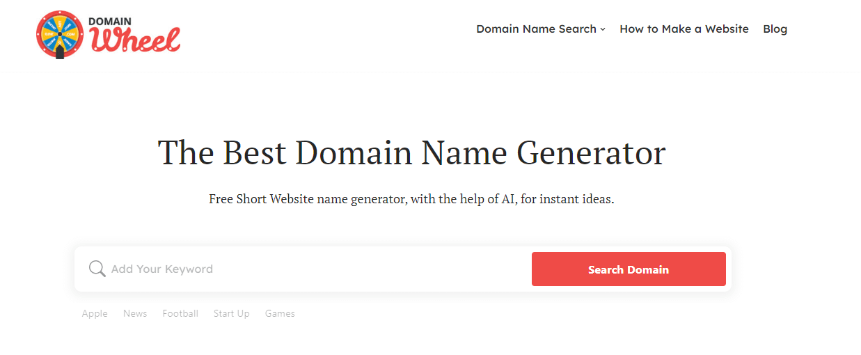You can use the DomainWheel generator to find finance company names for your site.