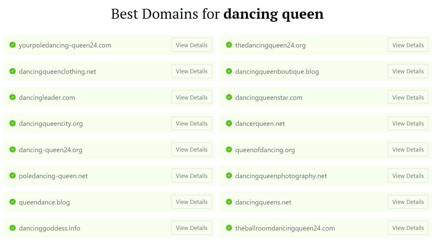 Stage Name Generator - DomainWheel