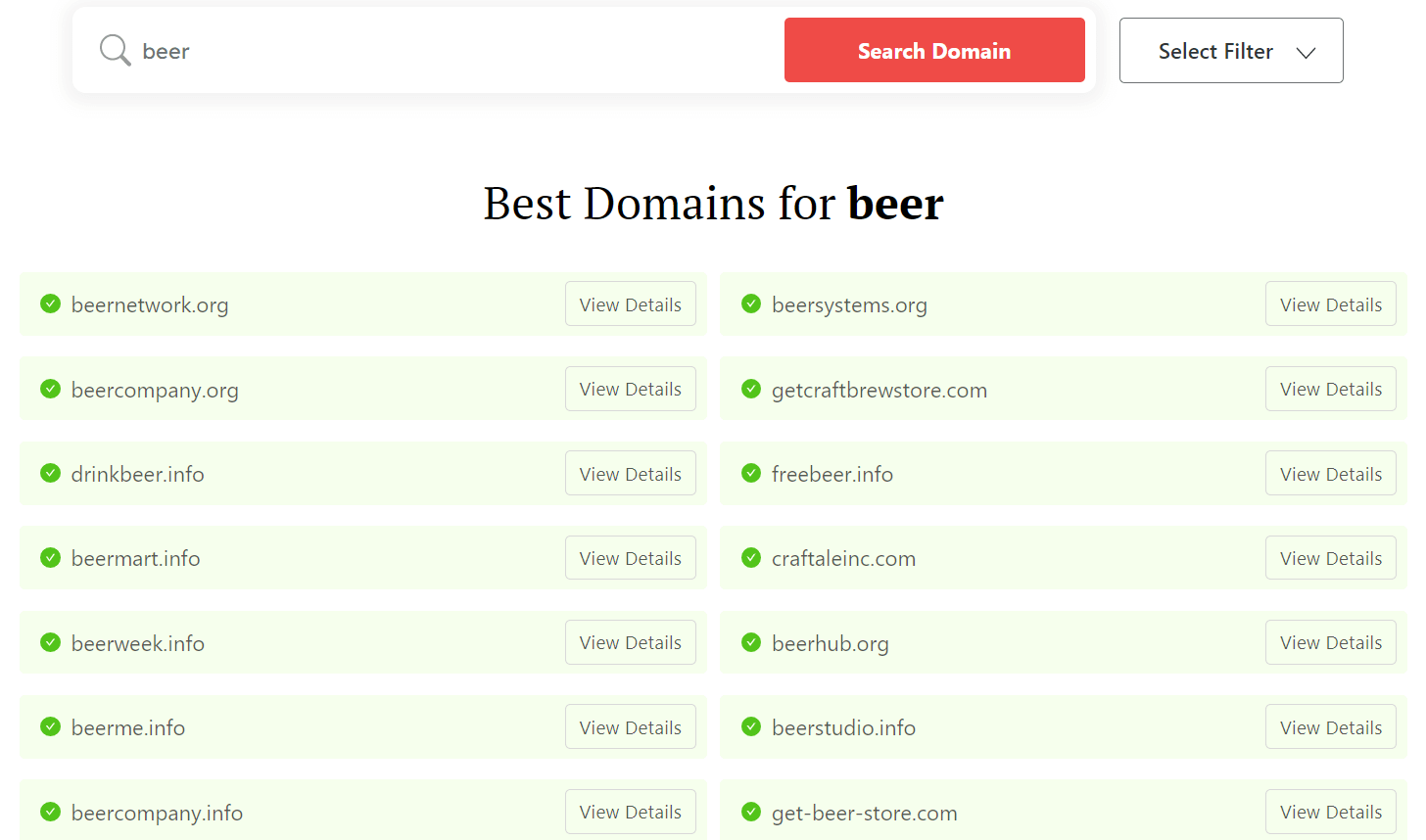 beer name generator - beer search