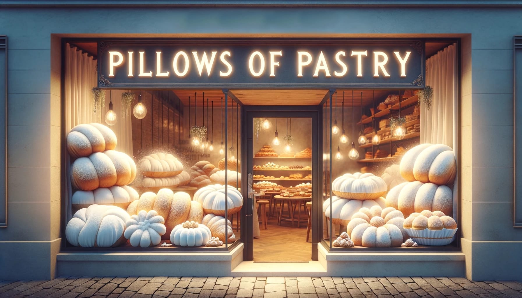 An example of a metaphor infused bakery name.