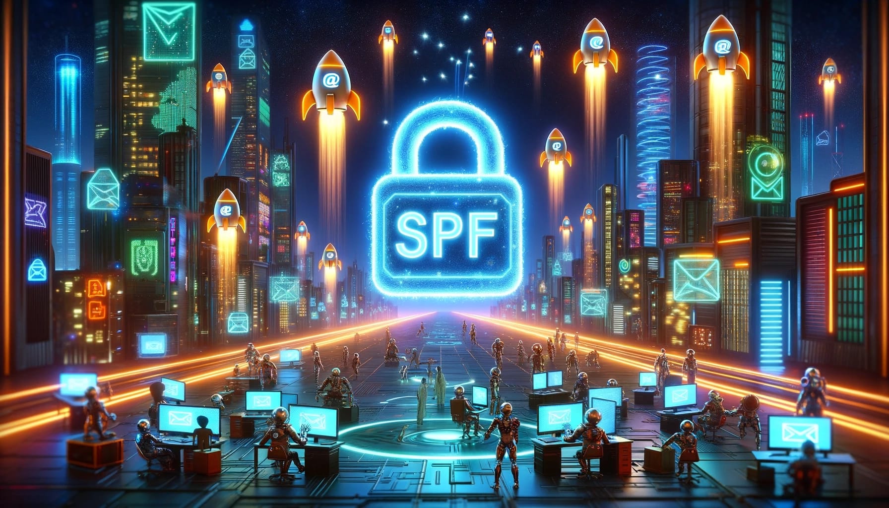 SPF records help enhance email security.