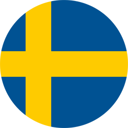 Sweden circle flag