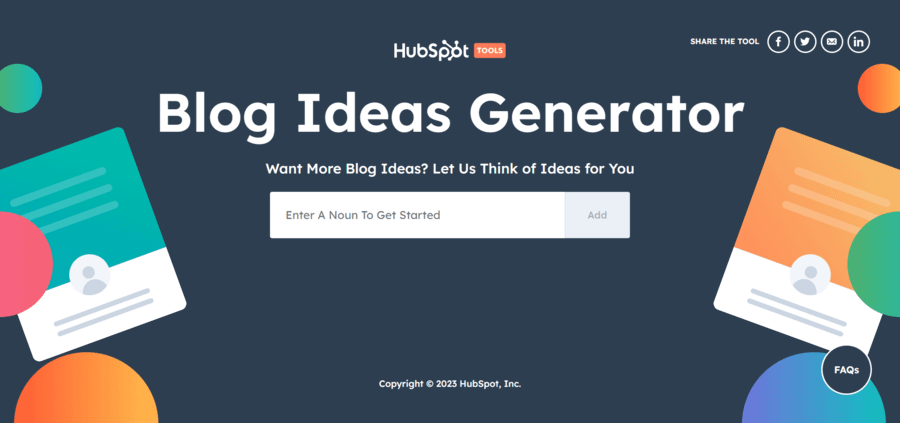 Best blog title generator - HubSpot