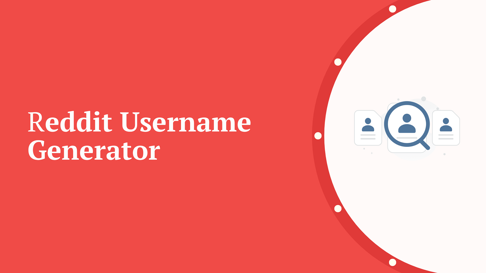 The Best Reddit Username Generator (+3 Alternatives)