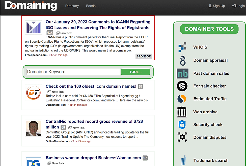 11 Tools For Domain Name Research and Registration