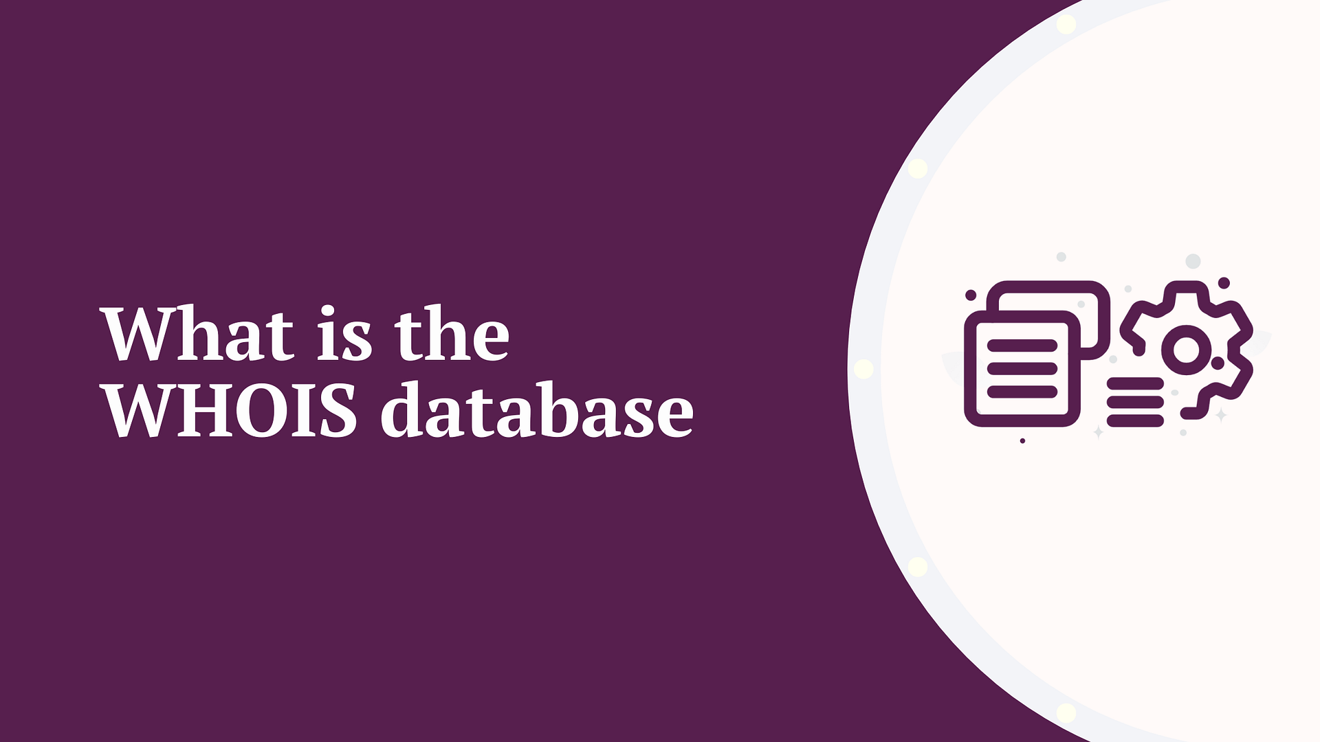 Find your current registrar or domain WHOIS information