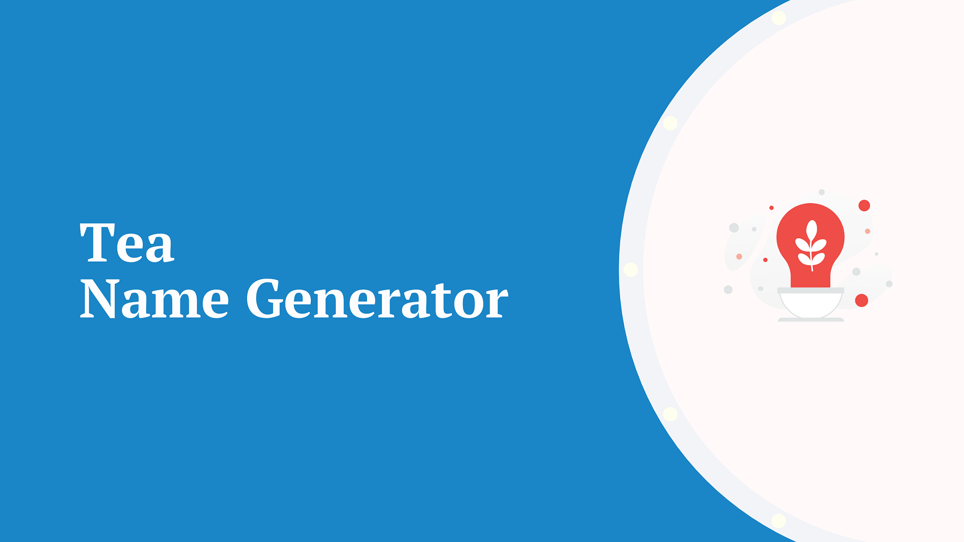 Free AI Tea Name Generator and Ideas DomainWheel