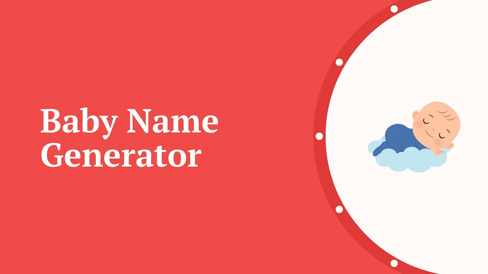 Free AI Baby Name Generator - DomainWheel