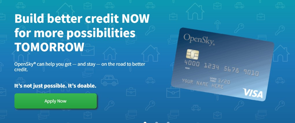 OpenSky Visa home page