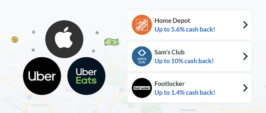Sesame Cash cash back merchants