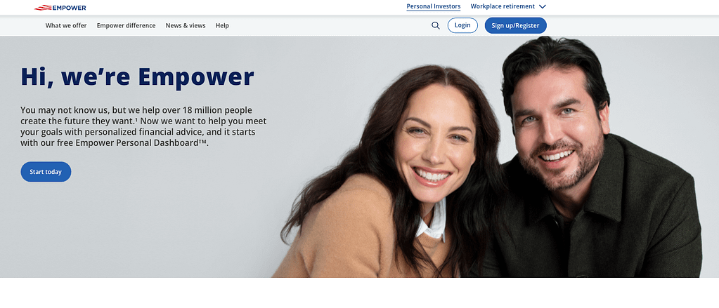Empower Homepage