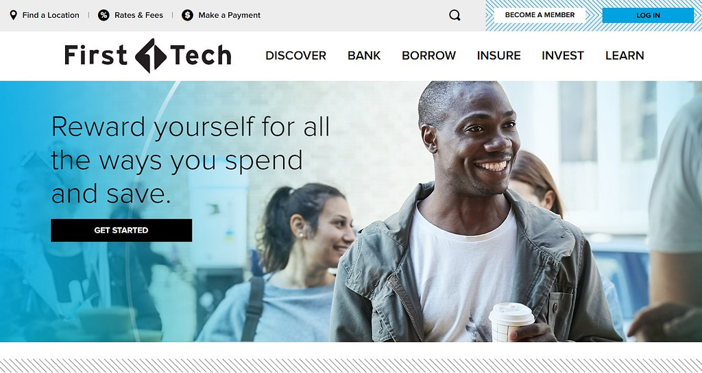 First Tech Federal Credit Union home page