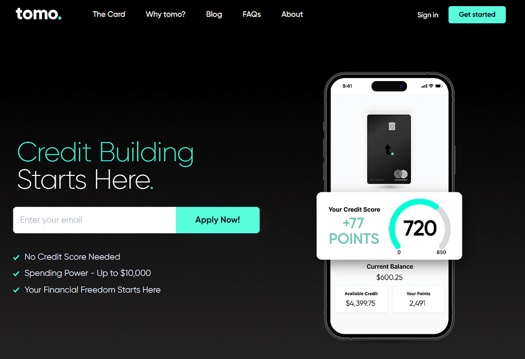 Tomo Credit Card Review (2023): Unsecured Card With No Credit Check