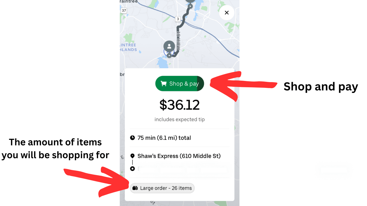 Uber Eats plus card