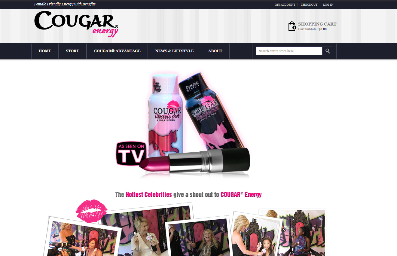 Cougar Energy homepage