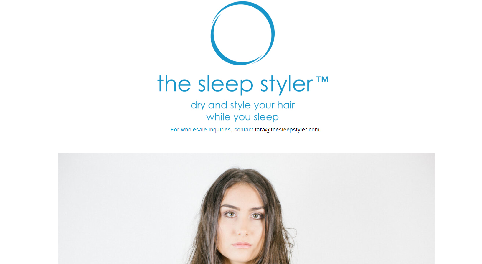 Best Shark Tank Products: Sleep Styler Hair Roller - homepage