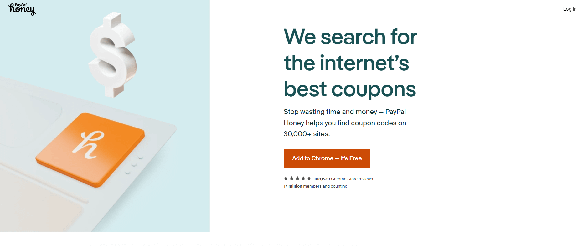 PayPal Honey homepage.png