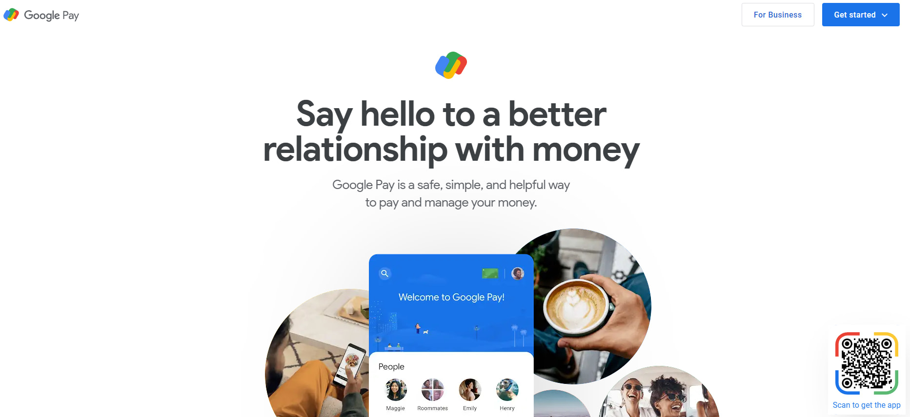 Google Pay Homepage
