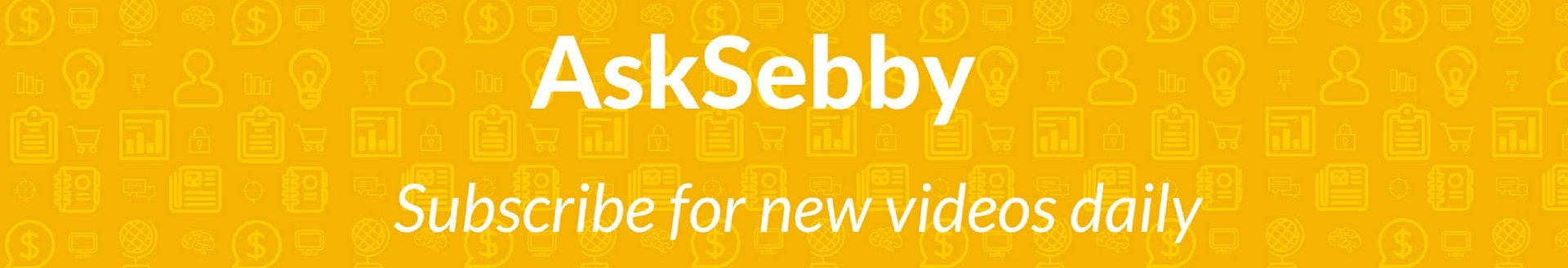AskSebby channel banner