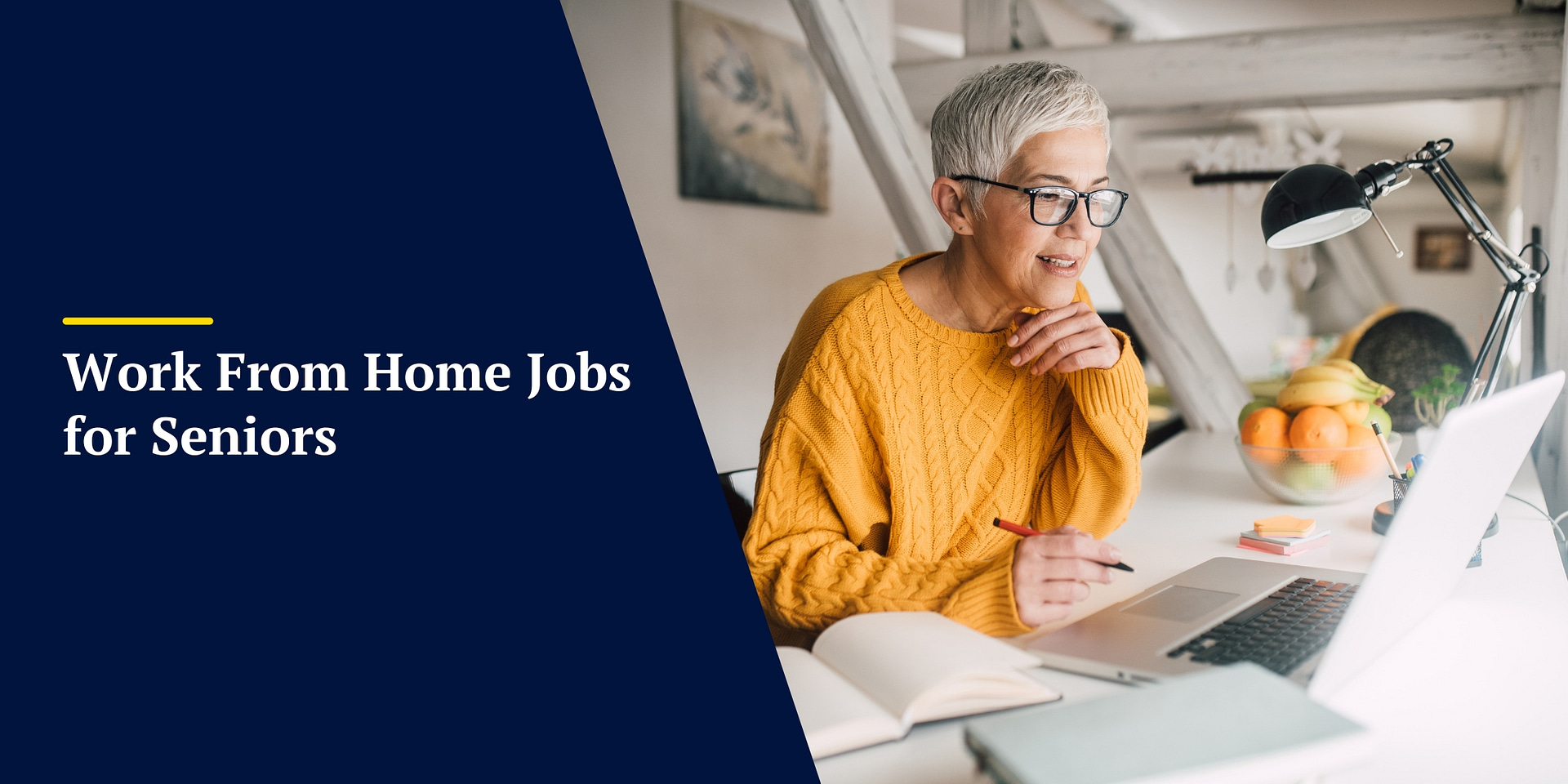 Best Jobs for Seniors Work From Home