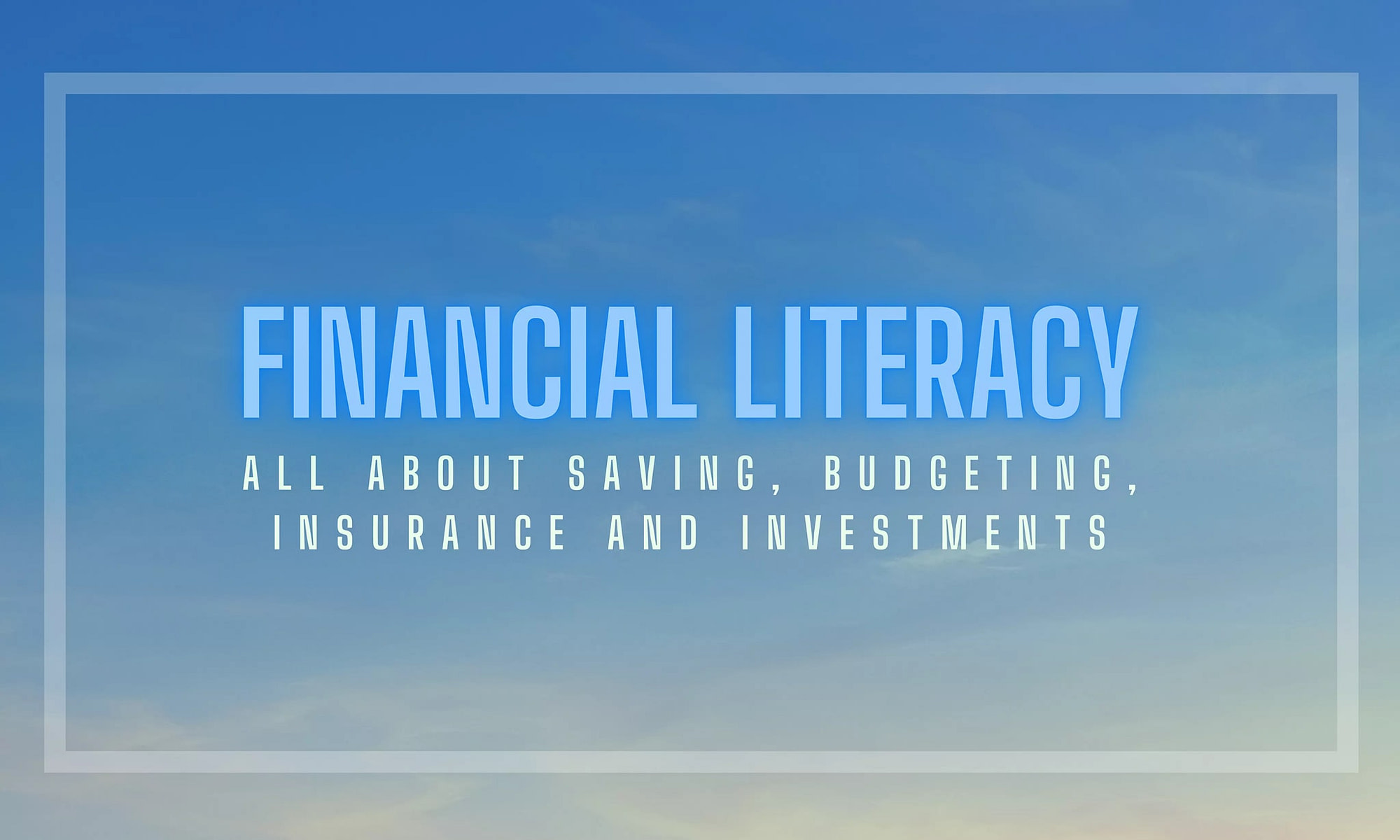 Financial Literacy Facebook group