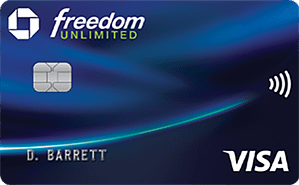 Chase Freedom Unlimited Visa Card