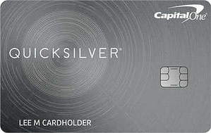 CapitalOne Quicksilver Secured credit card