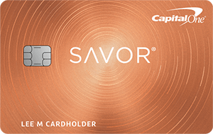 Capital One Savor Rewards credit card