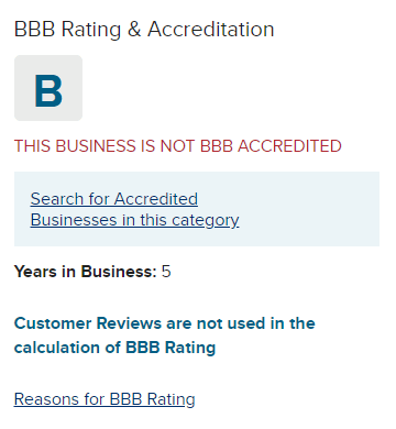 BBB Rating & Accreditation of Neighbor.com