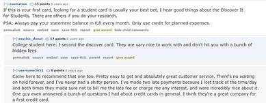 WORST CREDIT CARDS REDDIT intelligence overview
