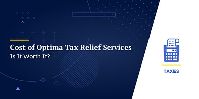 Cost of Optima Tax Relief Services
