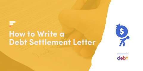 How to write a debt settlement letter