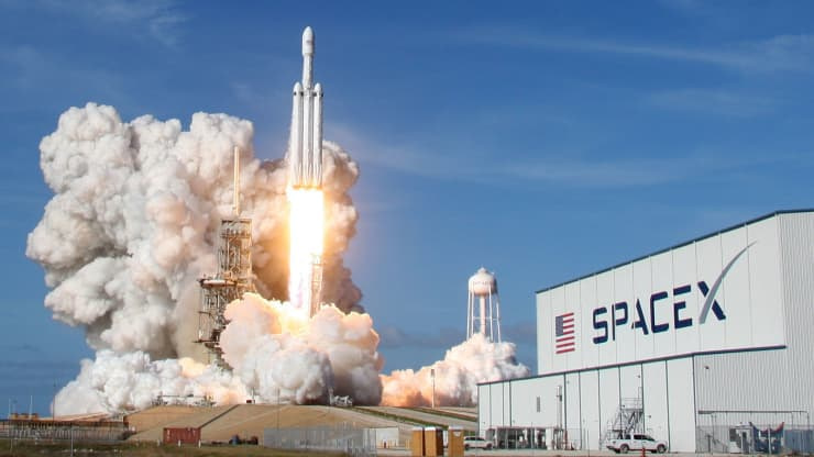 SpaceX Rocket launching