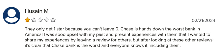 Chase Auto Loans BBB Review