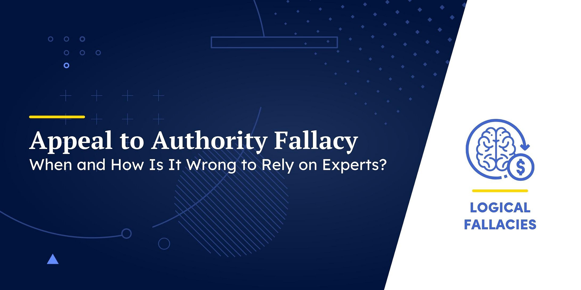 Argument From False Authority Authority