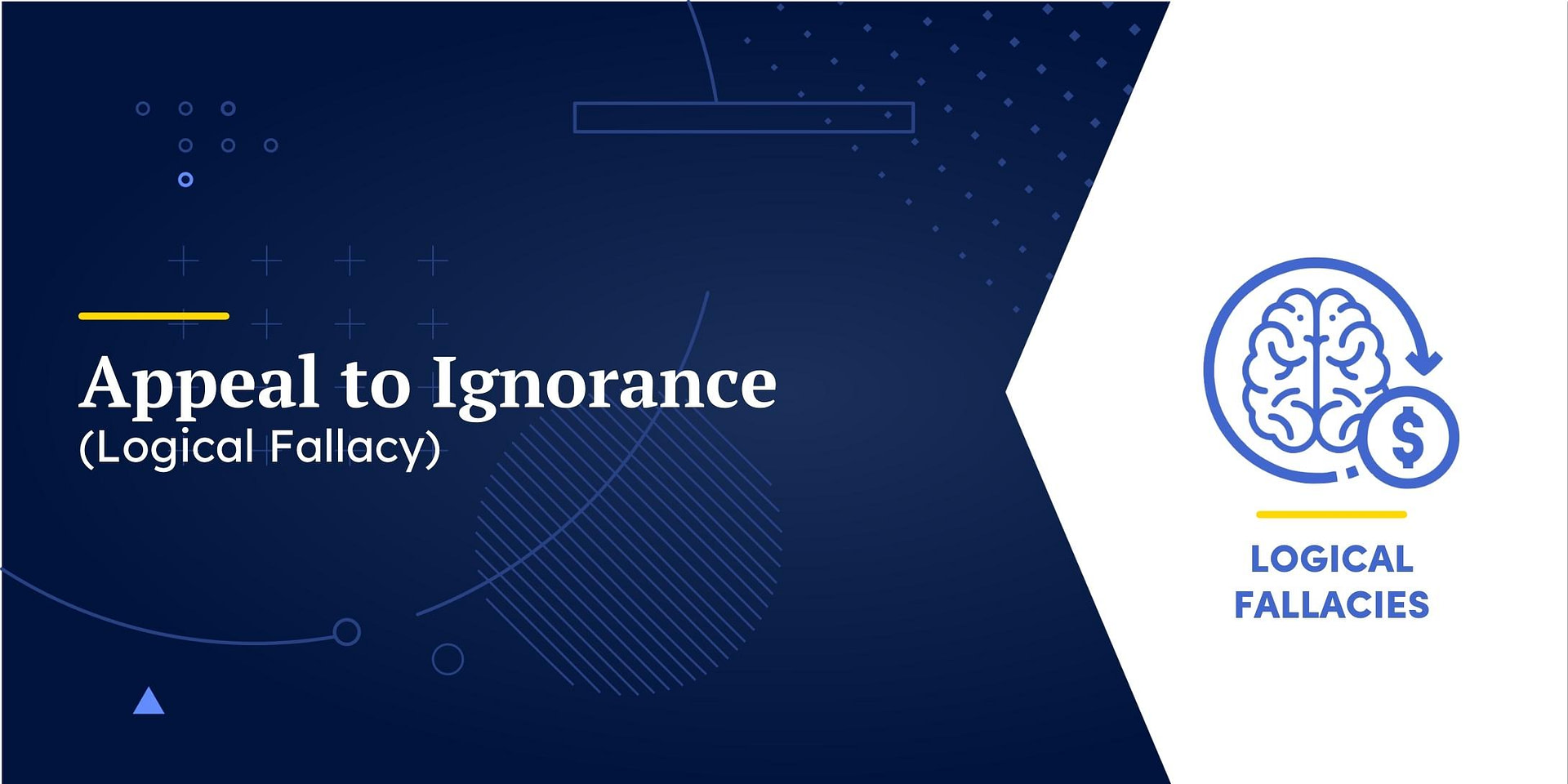 appeal to ignorance fallacy