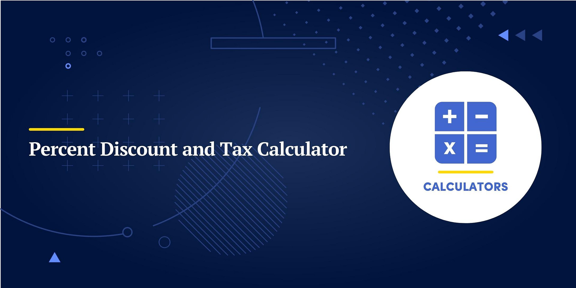 Discount Calculator with Tax FinMasters