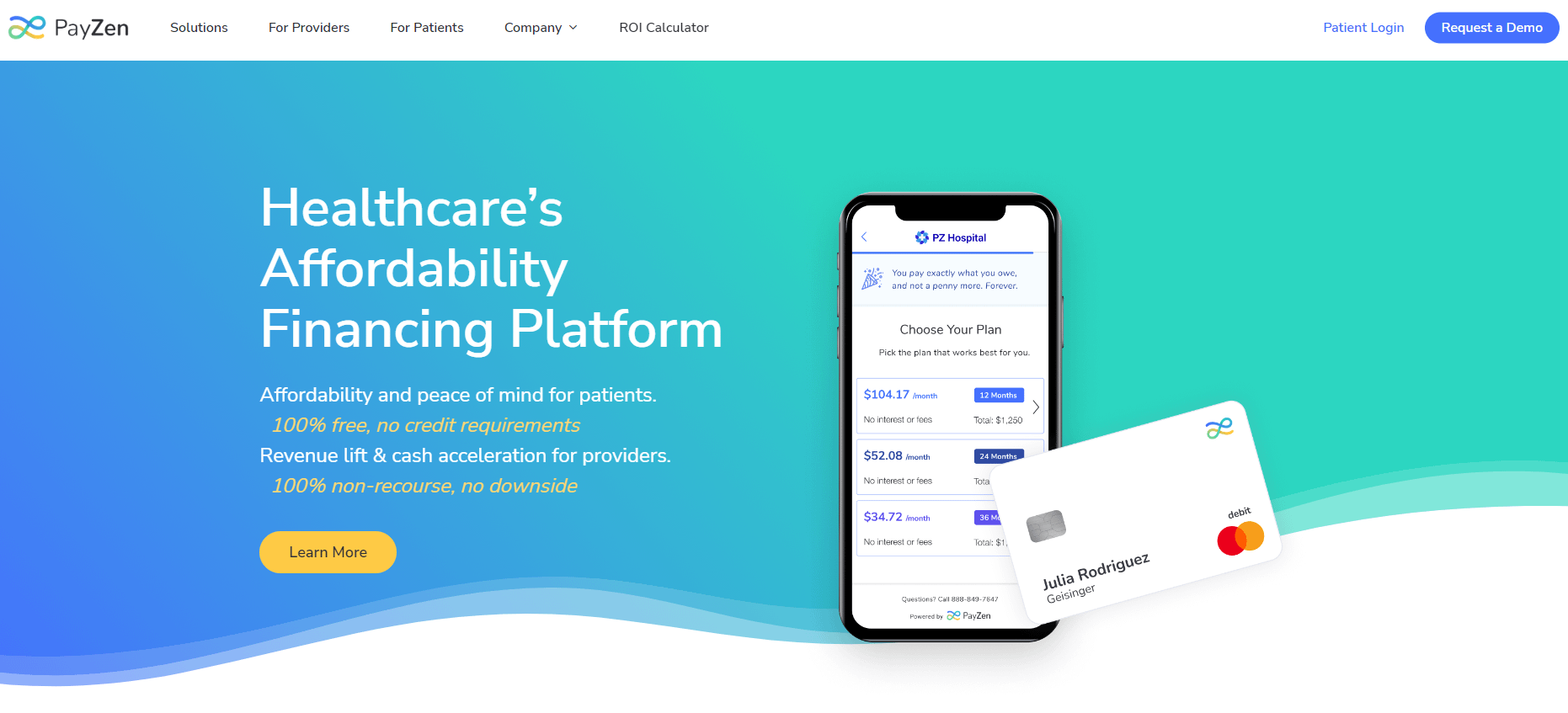 PayZen Homepage